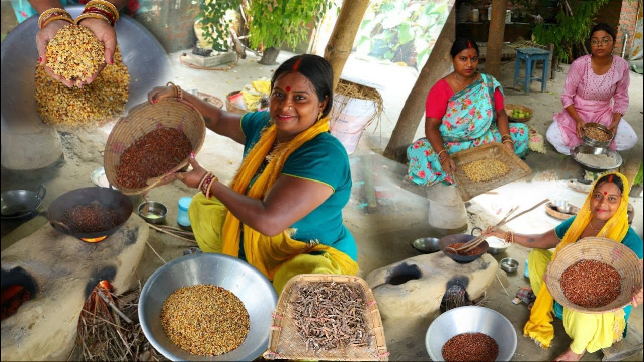 पुराने ज़माने में घर में ऐसे बनाते थे घर पर असली दाल -Raw toor Daal recipe