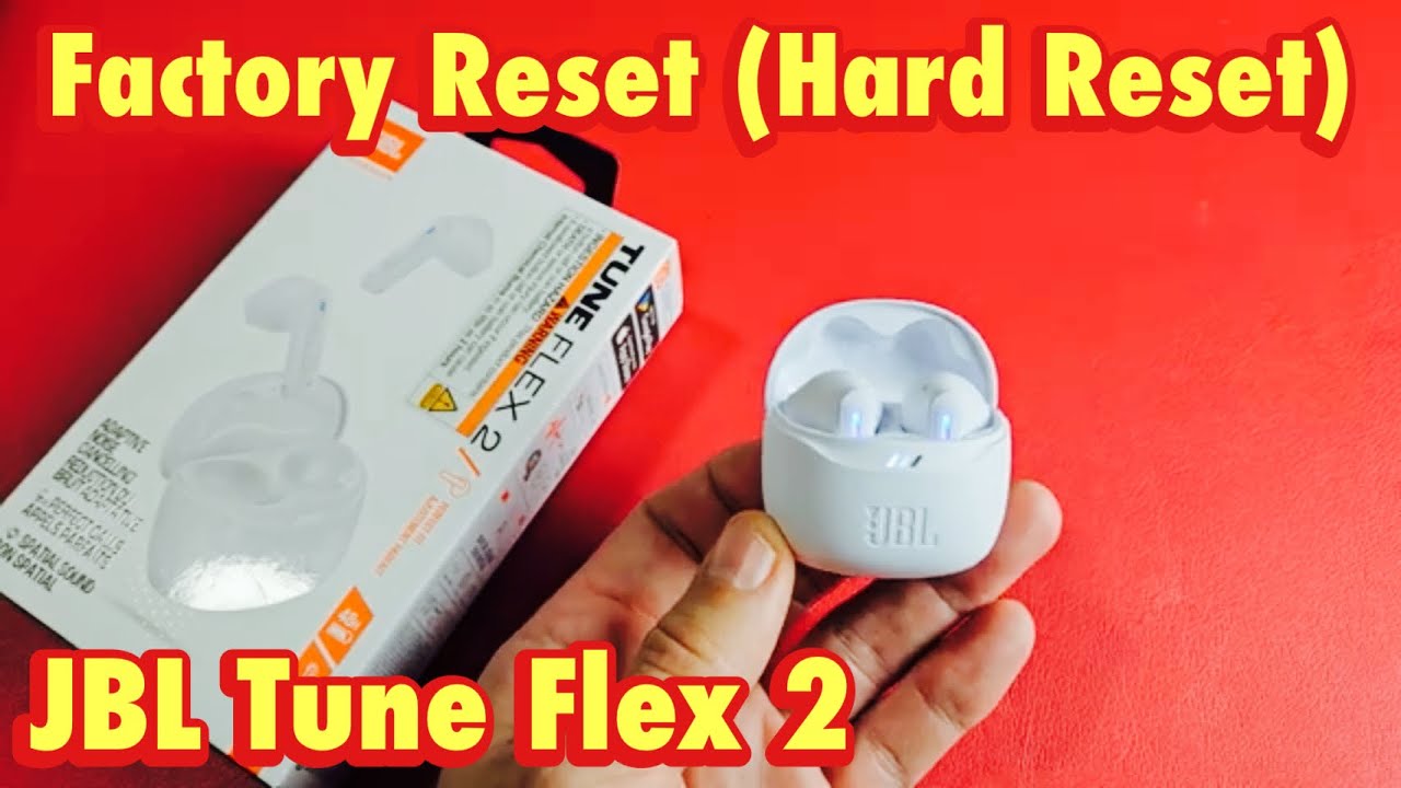 Наушники JBL Tune Flex 2: сброс настроек к заводским (жесткий сброс) и решение проблем с подключе...