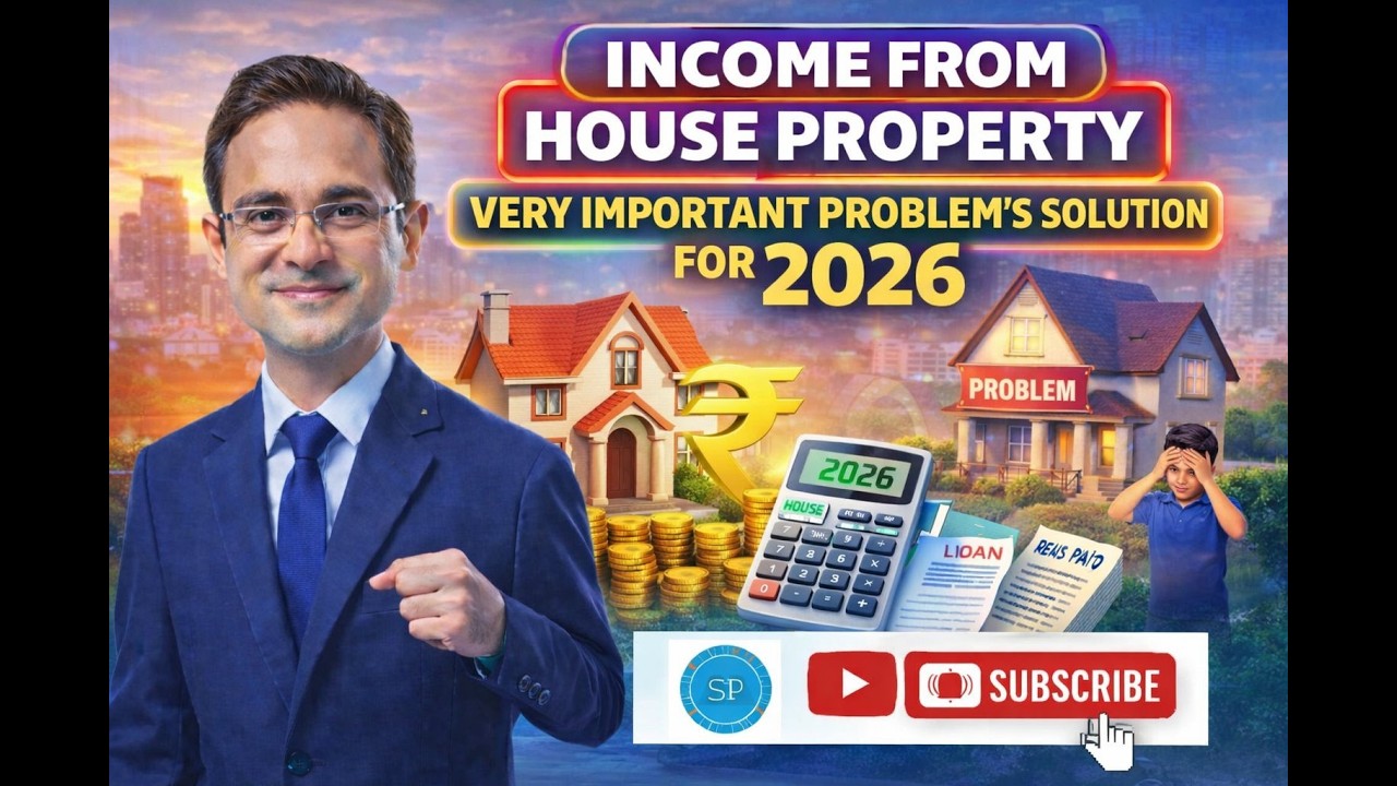 Income from House property :Class XII SEM 4: Taxation: Solution  of important problems for 2026