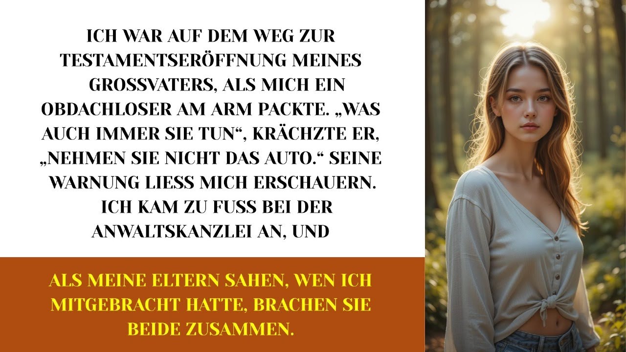 Meine Eltern haben meinen Großvater bestohlen. Sein Testament war die ultimative Rache.
