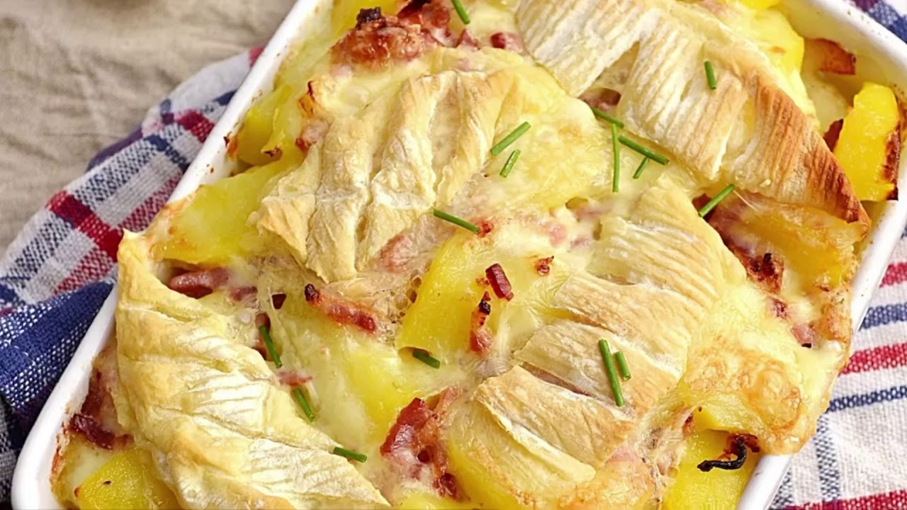 Тартифлет . Традиционное зимнее французское блюдо 🧀🥓🥔