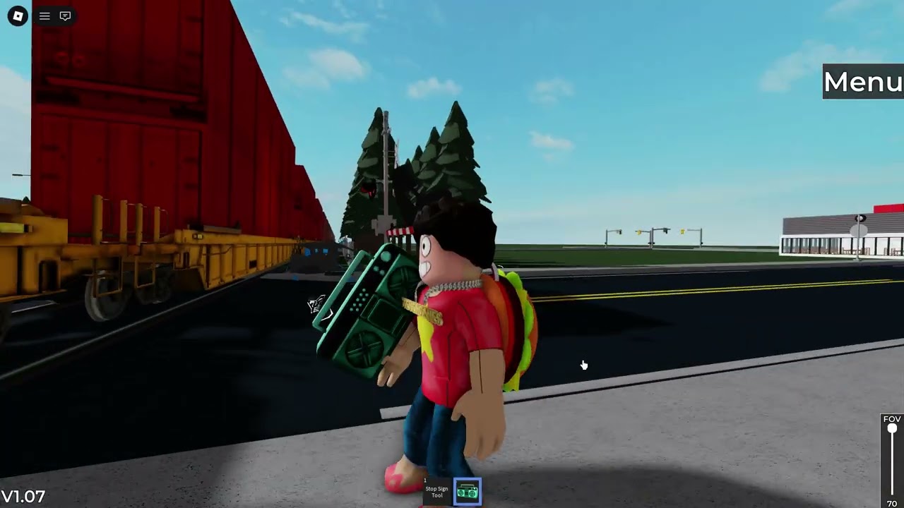 Train crashing into a truck