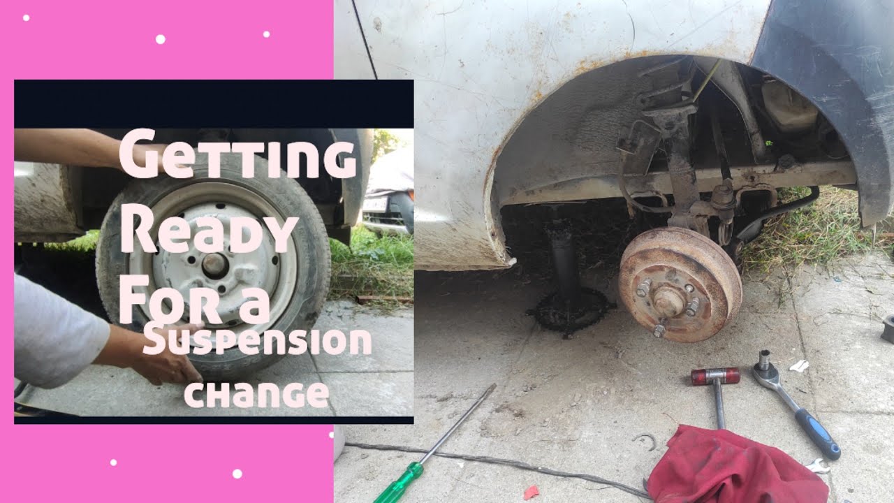 TATA NANO SUSPENSION BUSHES CHANGE/टाटा नैनो सस्पेंशन की दुकानें बदलीं/