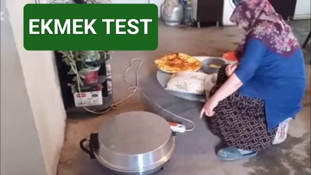 Gezer Tandırda Gene Ekmek Pişirdik