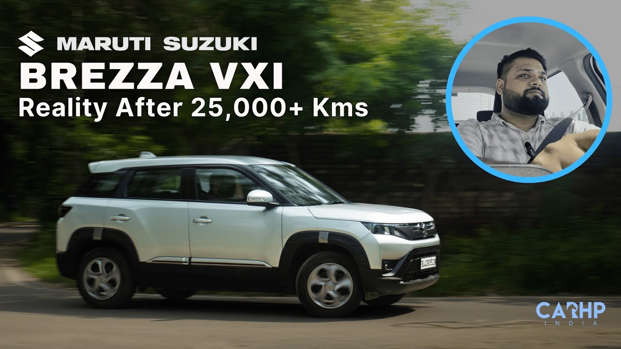 2025 Maruti Suzuki Brezza VXi Petrol 25000+ kms Ownership Review | Pros & Cons | CarHP India