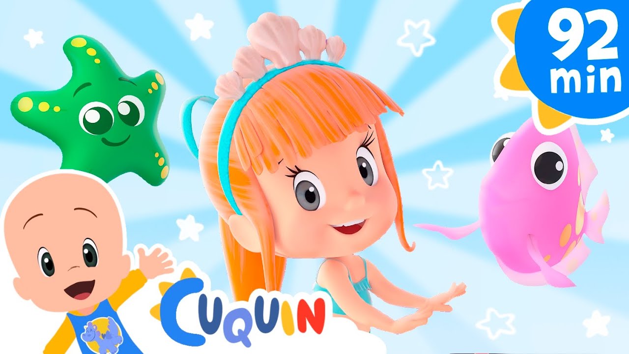 Swimming Dance 🩱🕺 and more Nursery Rhymes by Cleo and Cuquin | Children Songs