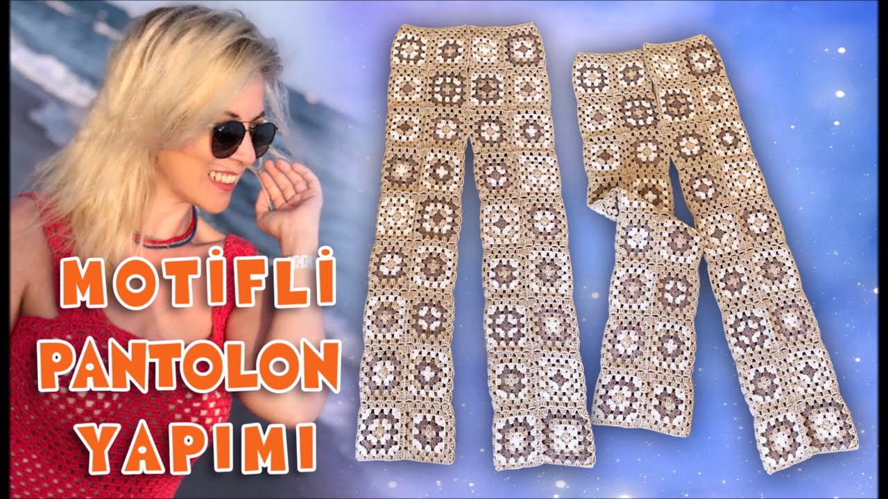 MOTİFLİ PANTOLON YAPIMI