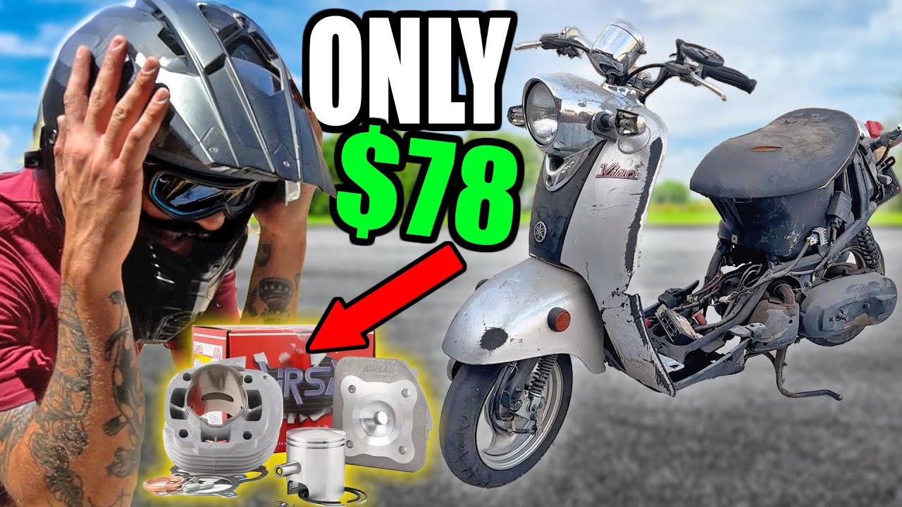 I Bought the Cheapest Big Bore kit to make my Scooter Wheelie!