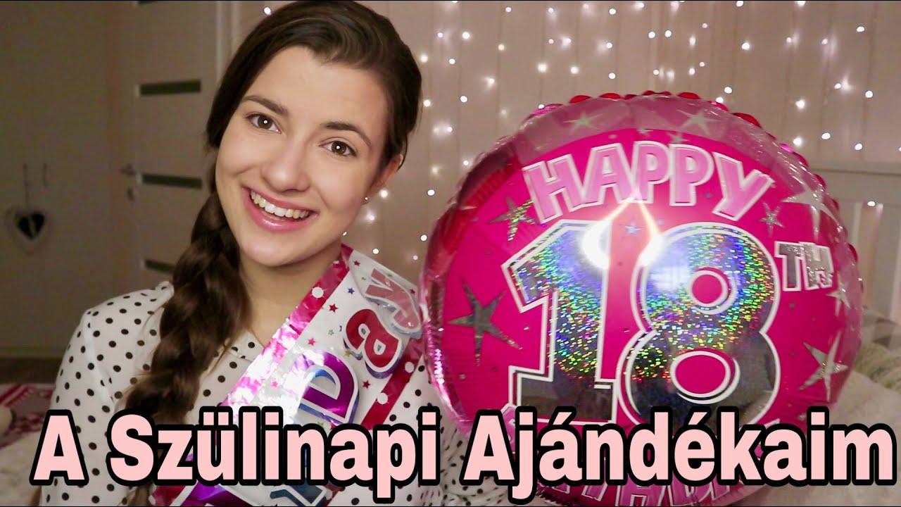 Mit Kaptam a 18. Szülinapomra? 🎁🎂🎉 | Fónagy Kitti Márta