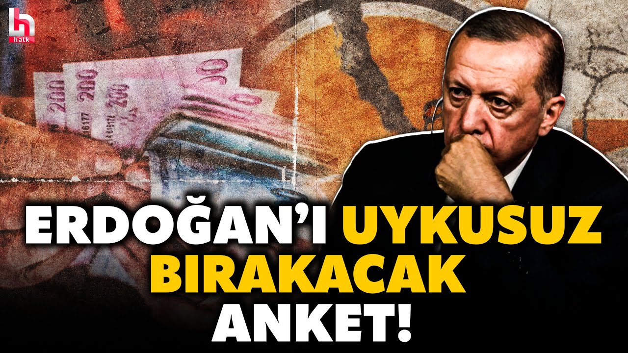 ERDOĞAN'A KABUSU YAŞATACAK ANKET! Emekli ve asgari ücretli CHP dedi! İşte AKP'ye atılan tarihi fark!