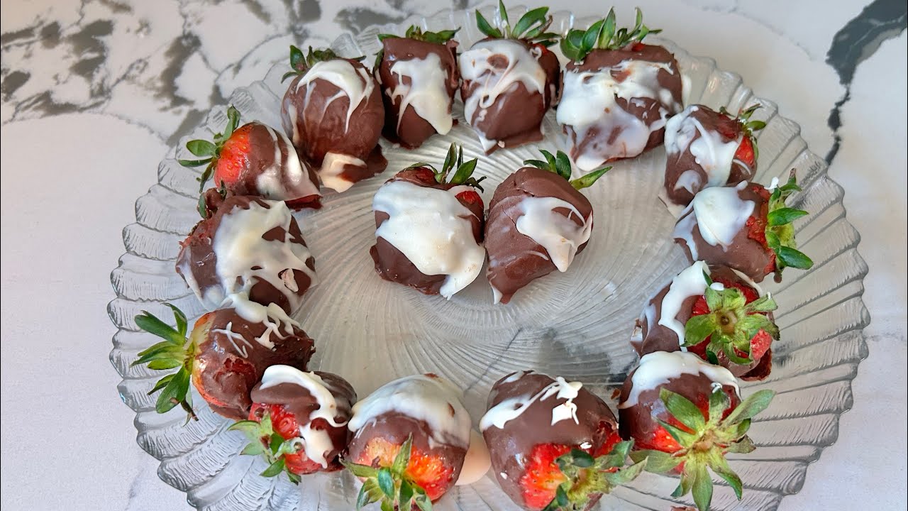 Chocolate Covered Strawberries - Updated Recipe  - Perfect for Valentine’s Day & Galentine’s Day 🍓🍫