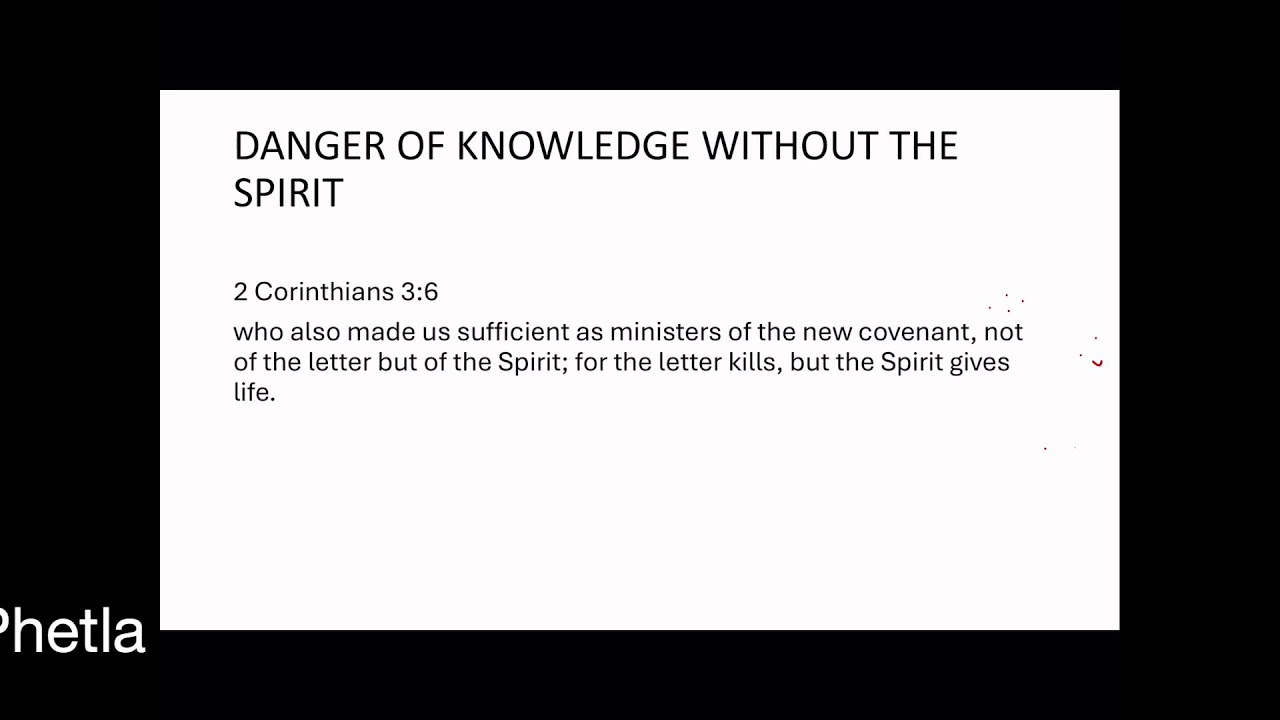 THE DOCTRINE OF SCRIPTURE