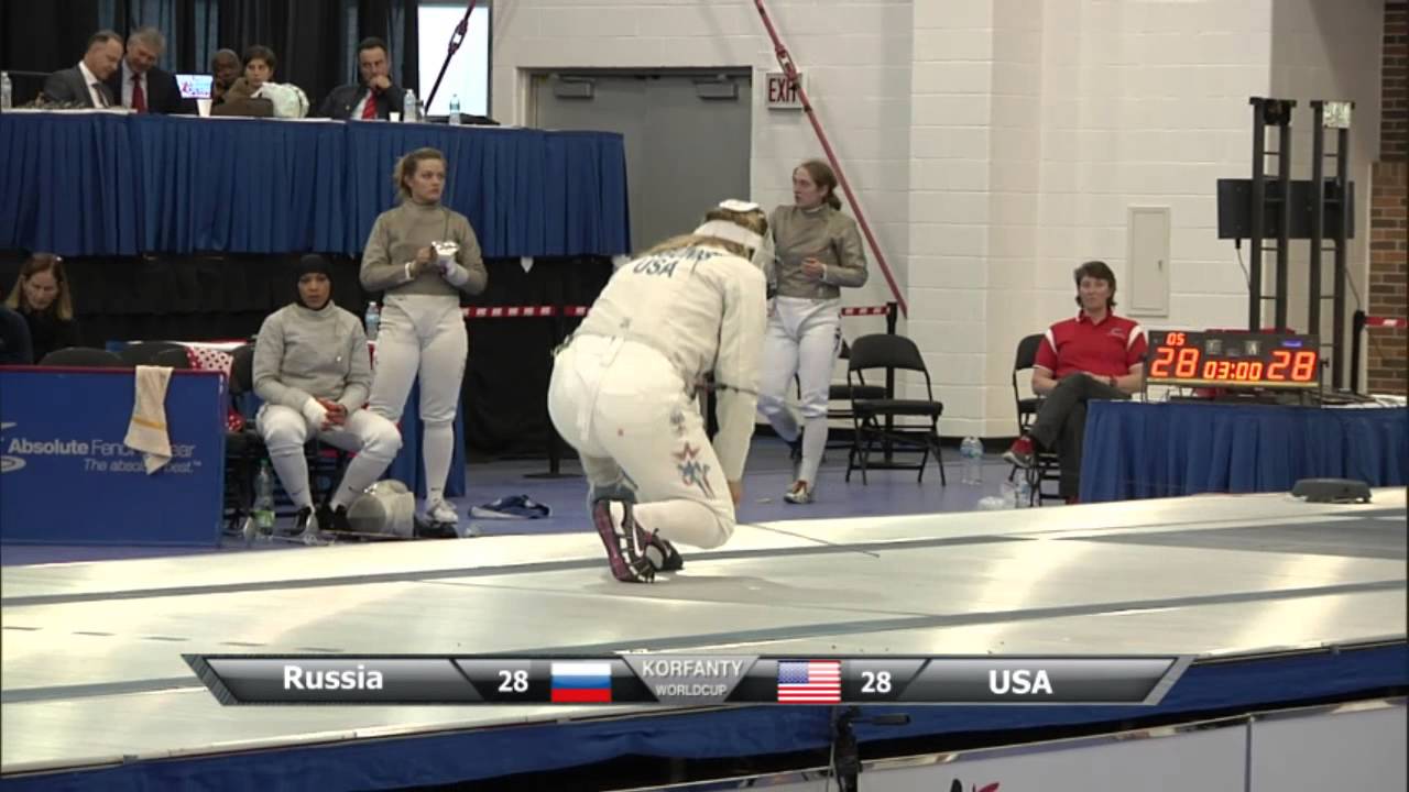Absolute Fencing Gear Korfanty World Cup Sabre Team Finals