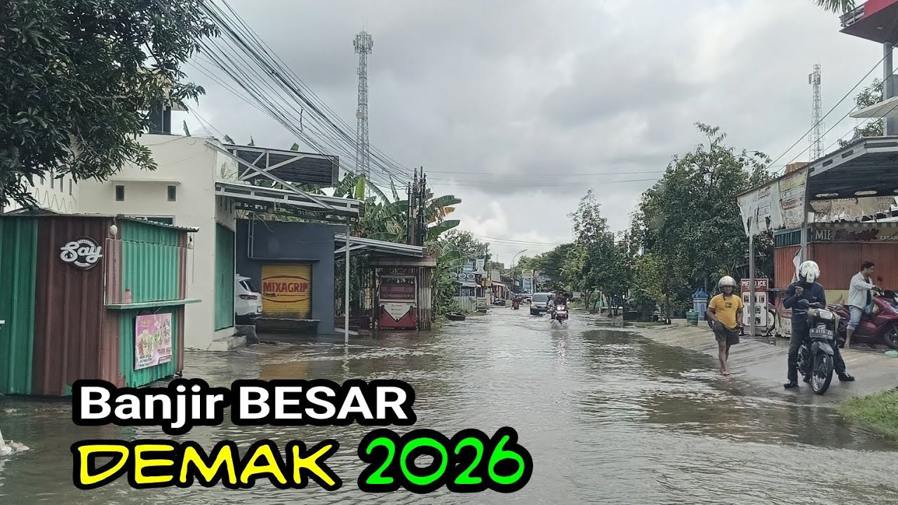 Video asli banjir Guntur Demak