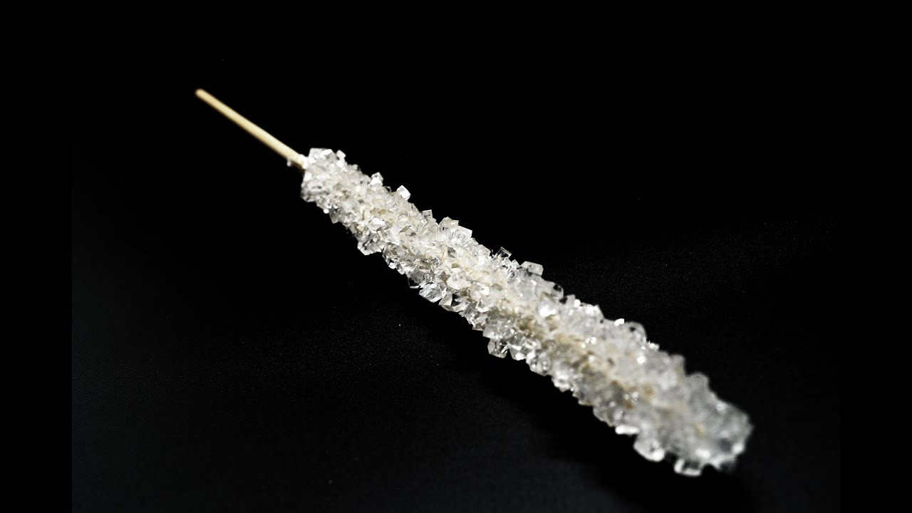 Growing Rock Candy Time Lapse