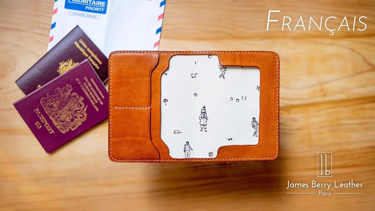 [FR] Réalisez votre propre porte-passeport en cuir - Patron PDF gratuit !