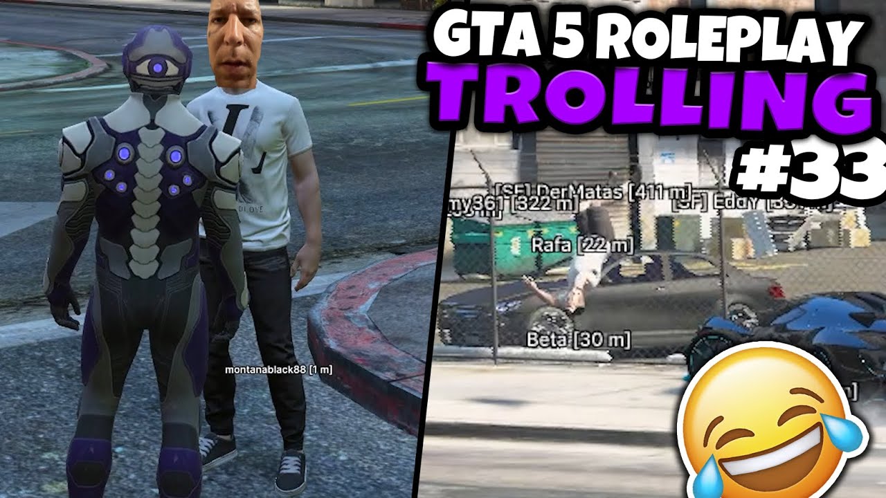 Große STREAMER TROLLEN in GTA 5 RP
