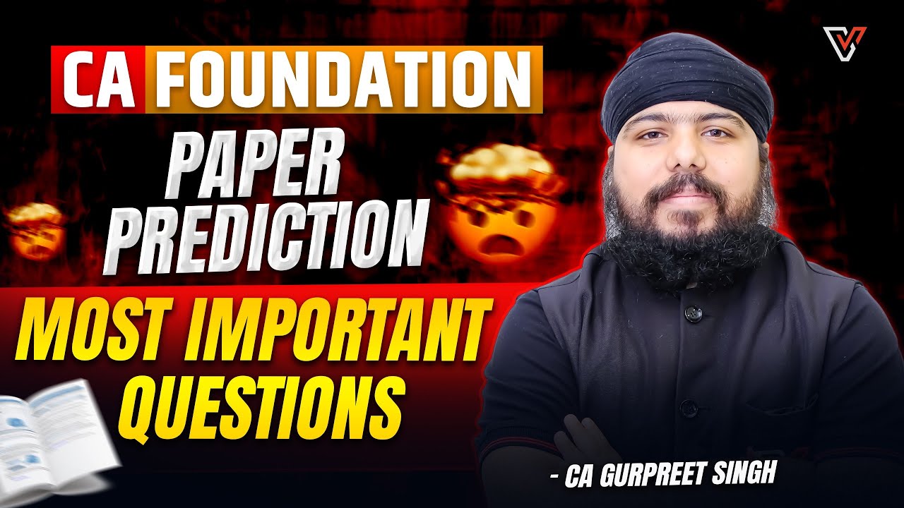 CA Foundation Business Laws Most Expected Questions | CA Foundation Jan 2025 | CA Gurpreet Singh🔥🔥