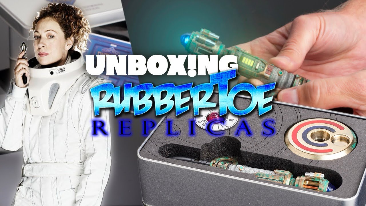 Rubbertoe Replicas River Song Sonic Screwdriver Unboxing