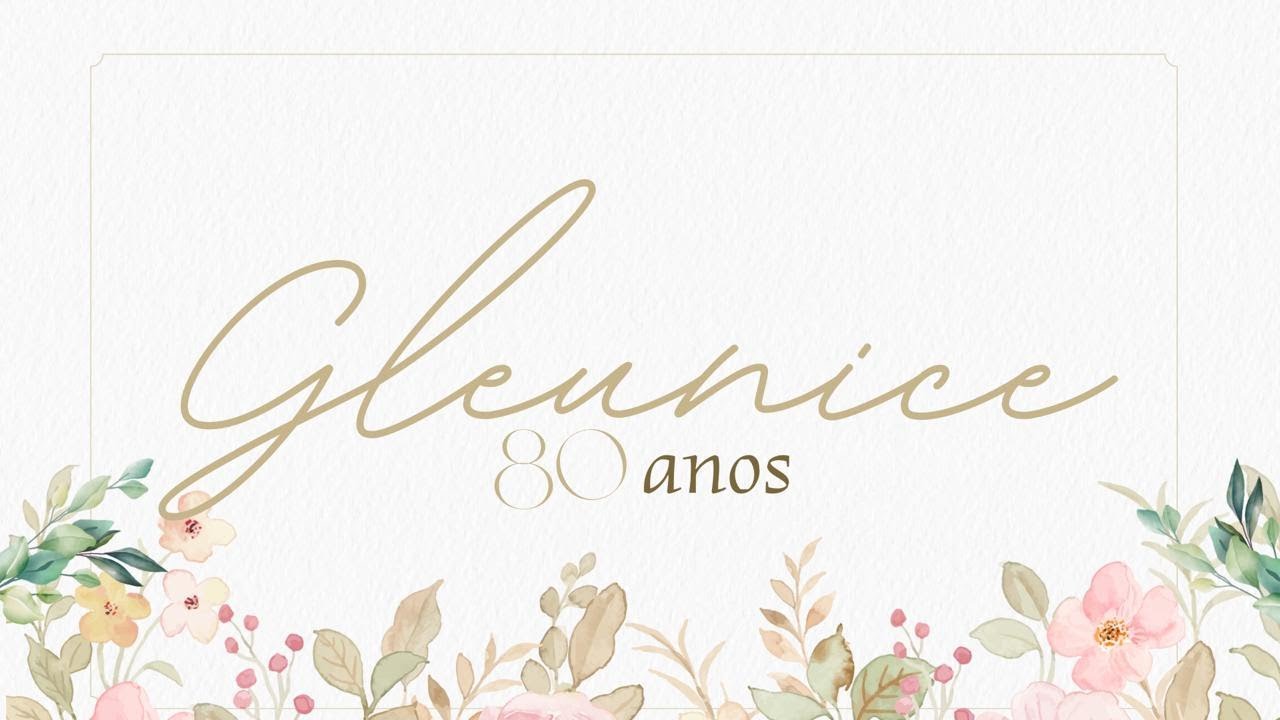 CELEBRAÇÃO 80 ANOS - IRMÃ GLEUNICE 29/11/2025 | PIB GOVERNADOR VALADARES