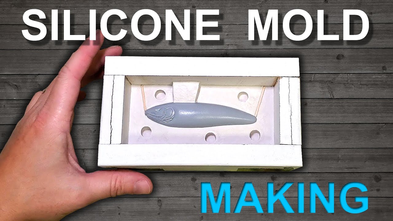 Silicone Mold Making: a how to guide on making a mold for casting resin fishing lures