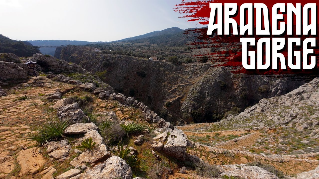 From Glyka Nera to Aradena Gorge | Aradena Bridge | Koules of Loutro | Crete | Greece