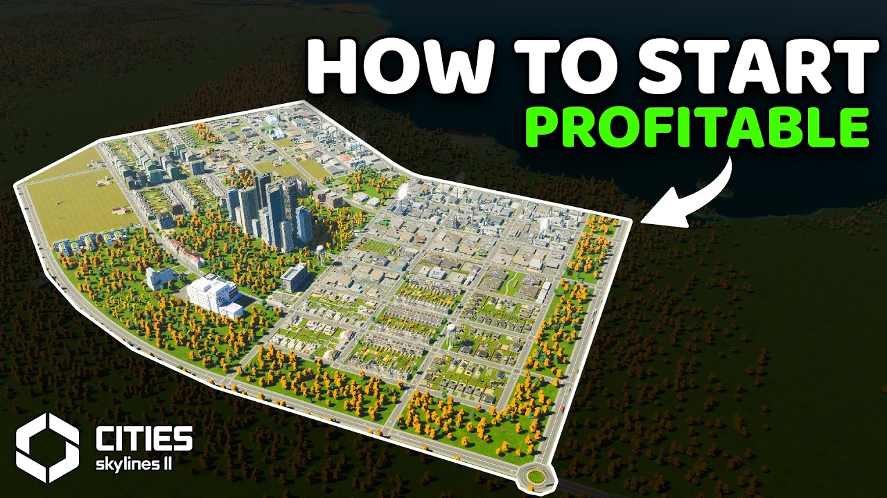 The Profitable Beginner Guide to Cities Skylines 2