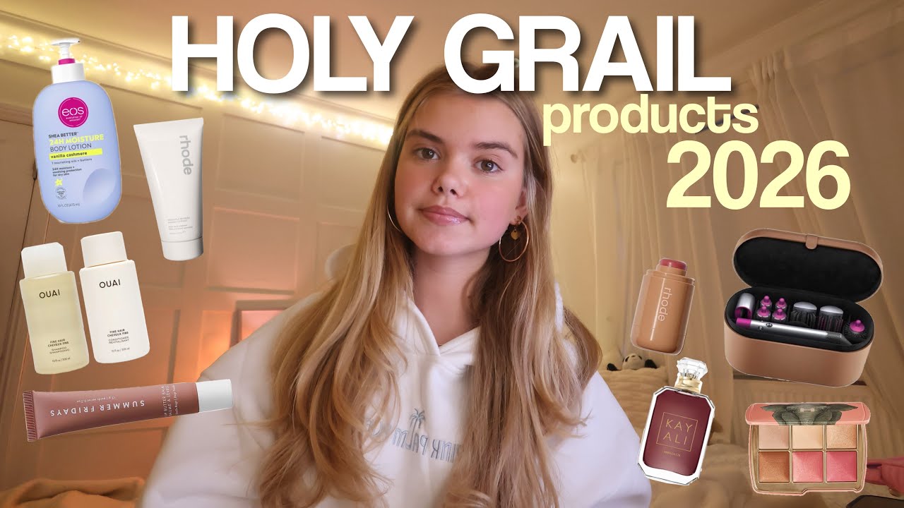 HOLY GRAIL PRODUCTS FOR 2026 ⭐️🍵🧖🏼‍♀️