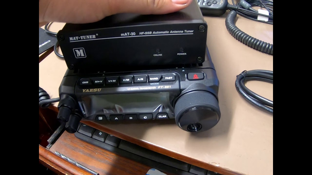 Mat-tuner mAT-30 Autotuner for Yaesu Ft-891 Hf Radio