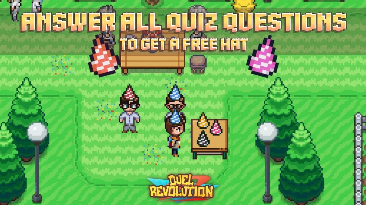 [Duel Revolution MMO] Answer all QUIZ questions to get a Free Hat