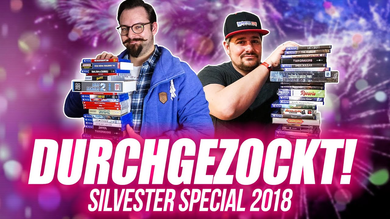 Diese SPIELE haben wir 2018 DURCHGEZOCKT |&nbsp;Silvester Special&nbsp;|&nbsp;NES Commando