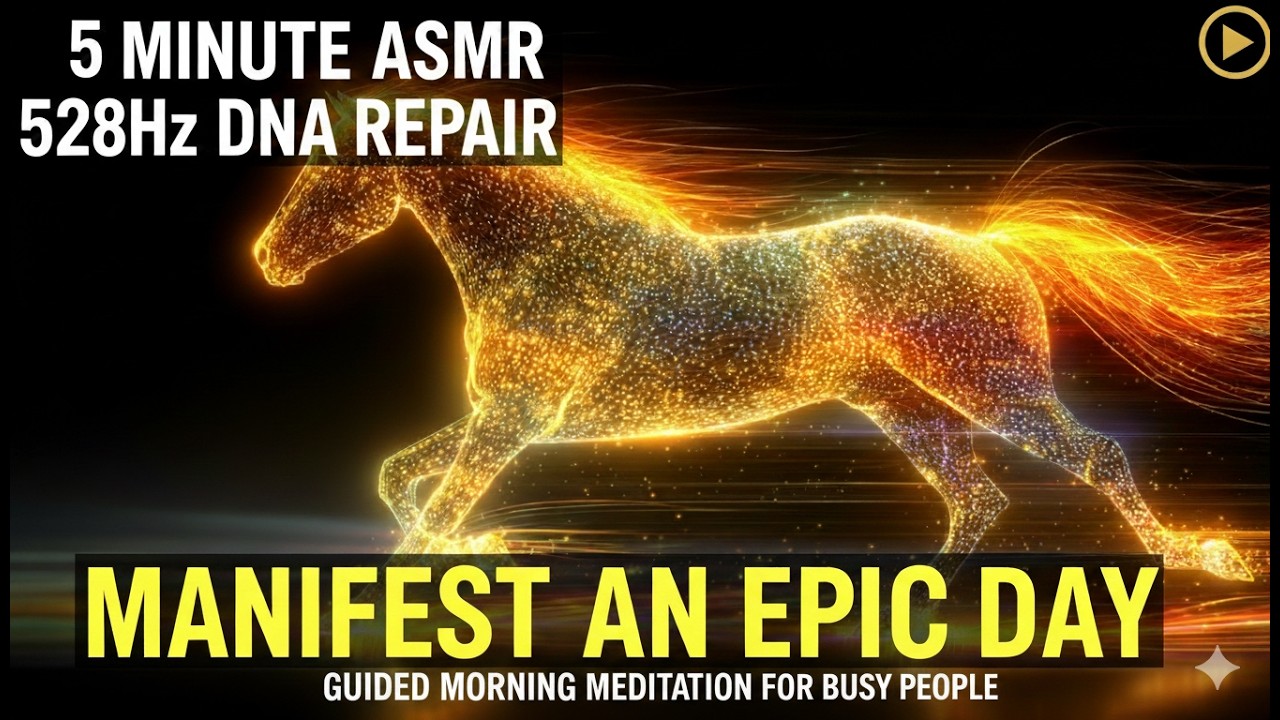 Morning Manifestation for Unstoppable Energy (5 Min)