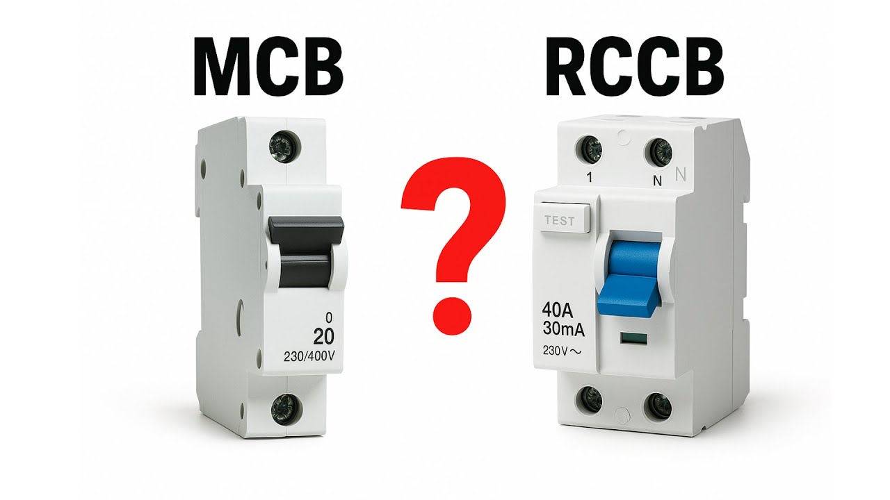 Elektrik Çarpmadan Önce Bunu İzleyin! MCB ve RCCB Arasındaki GERÇEK FARK!