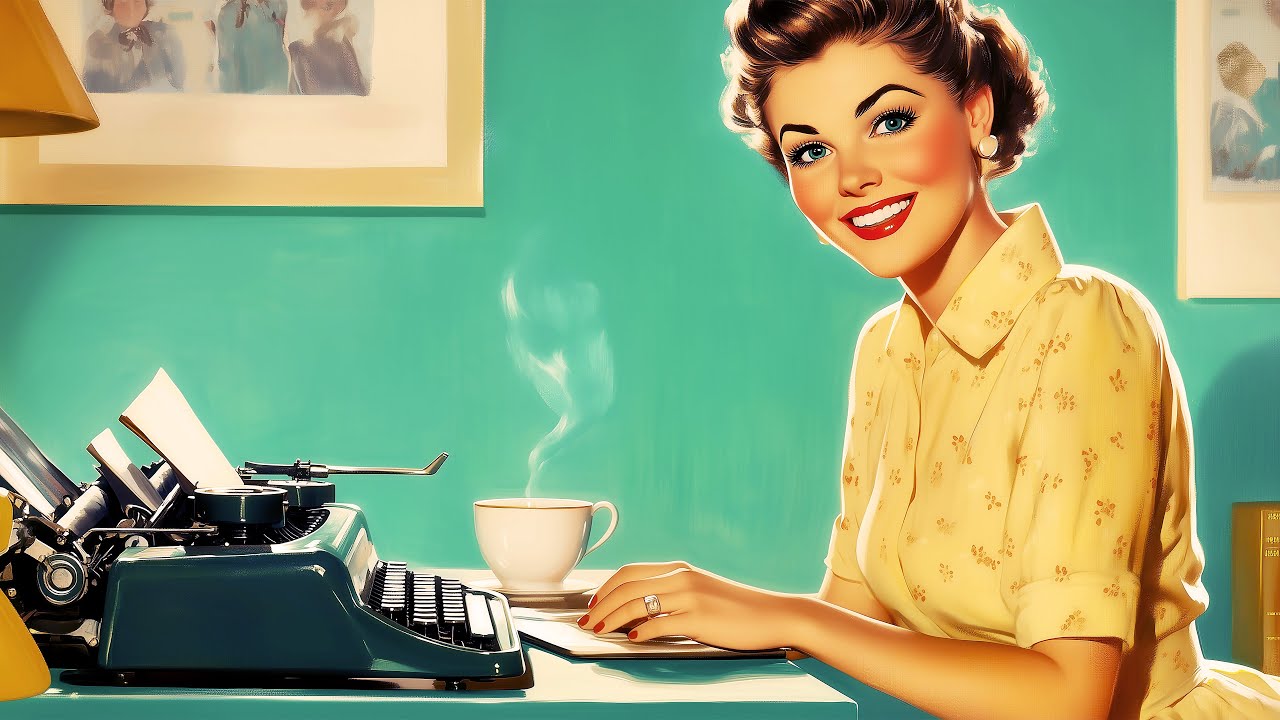 Винтажная музыка для работы, учебы, чтения и письма (джаз 1940-х, 50-х)