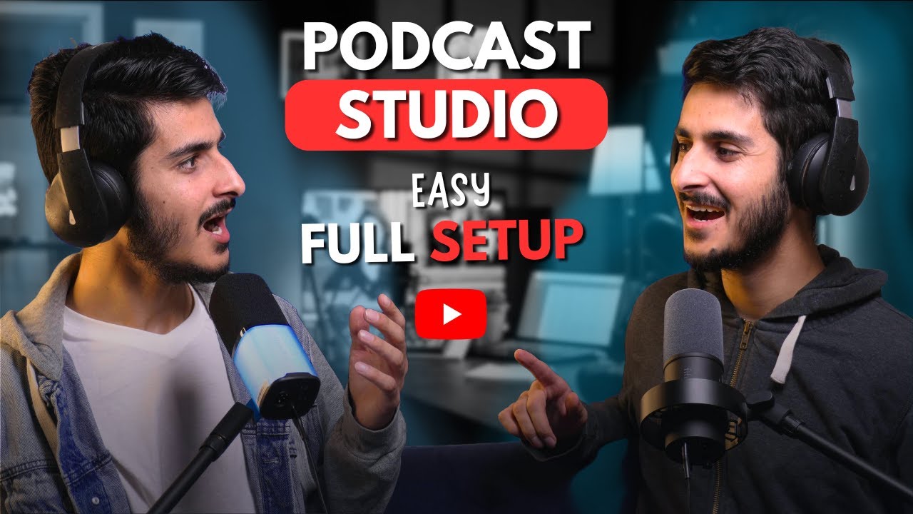 How to Setup Budget Podcast Studio | Low budget guide for beginners | Hindi/Urdu