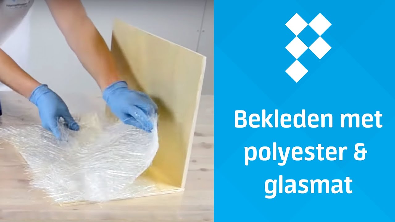 Bekleden met Polyesterhars en Glasvezelmat