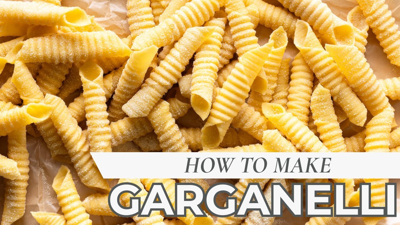 How to Make Garganelli (Hand-Rolled Pasta Tubes with Ridges)
