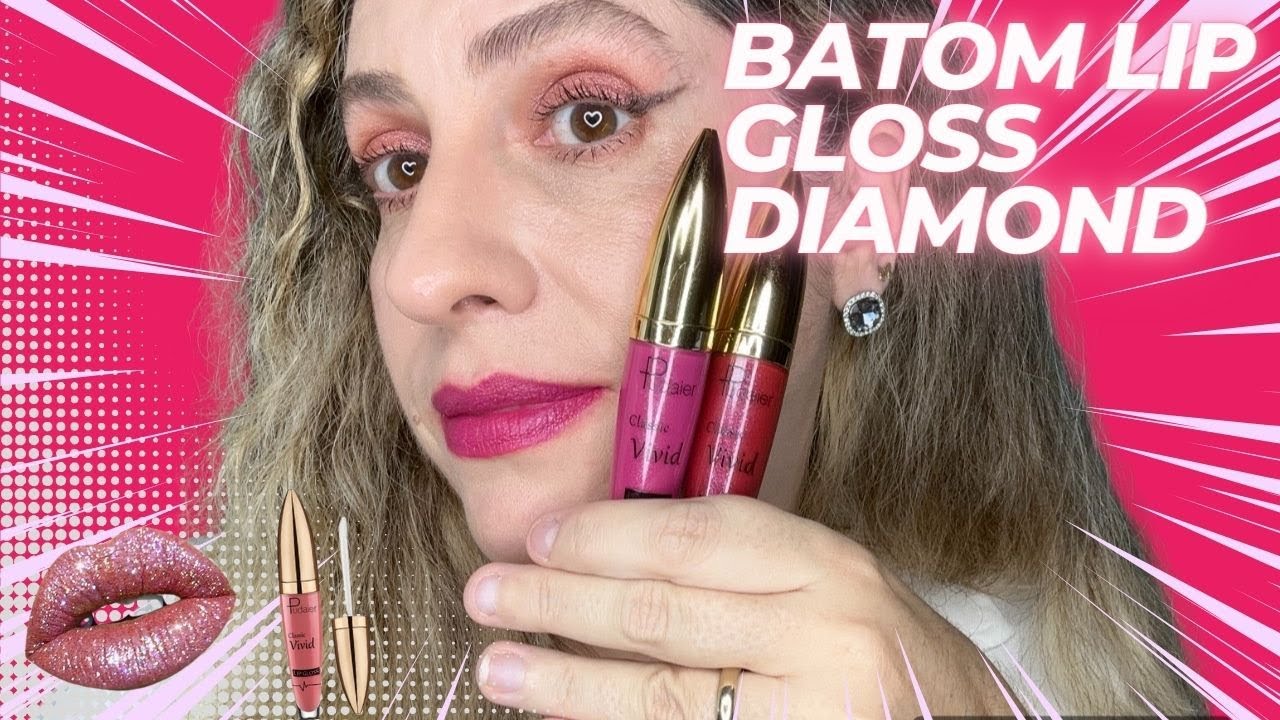 BATOM LIP GLOSS DIAMOND 😓PUDAIER 💄