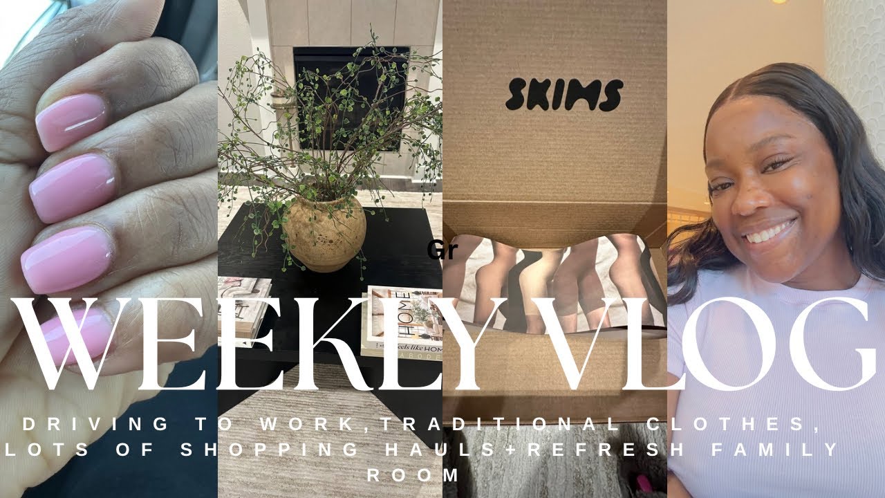 WEEKLY VLOG:THE GIRLS TRADITIONAL CLOTHES+VACATION PREP+ LOTS OF HAULS+ COOKING BROWN STEW CHICKEN
