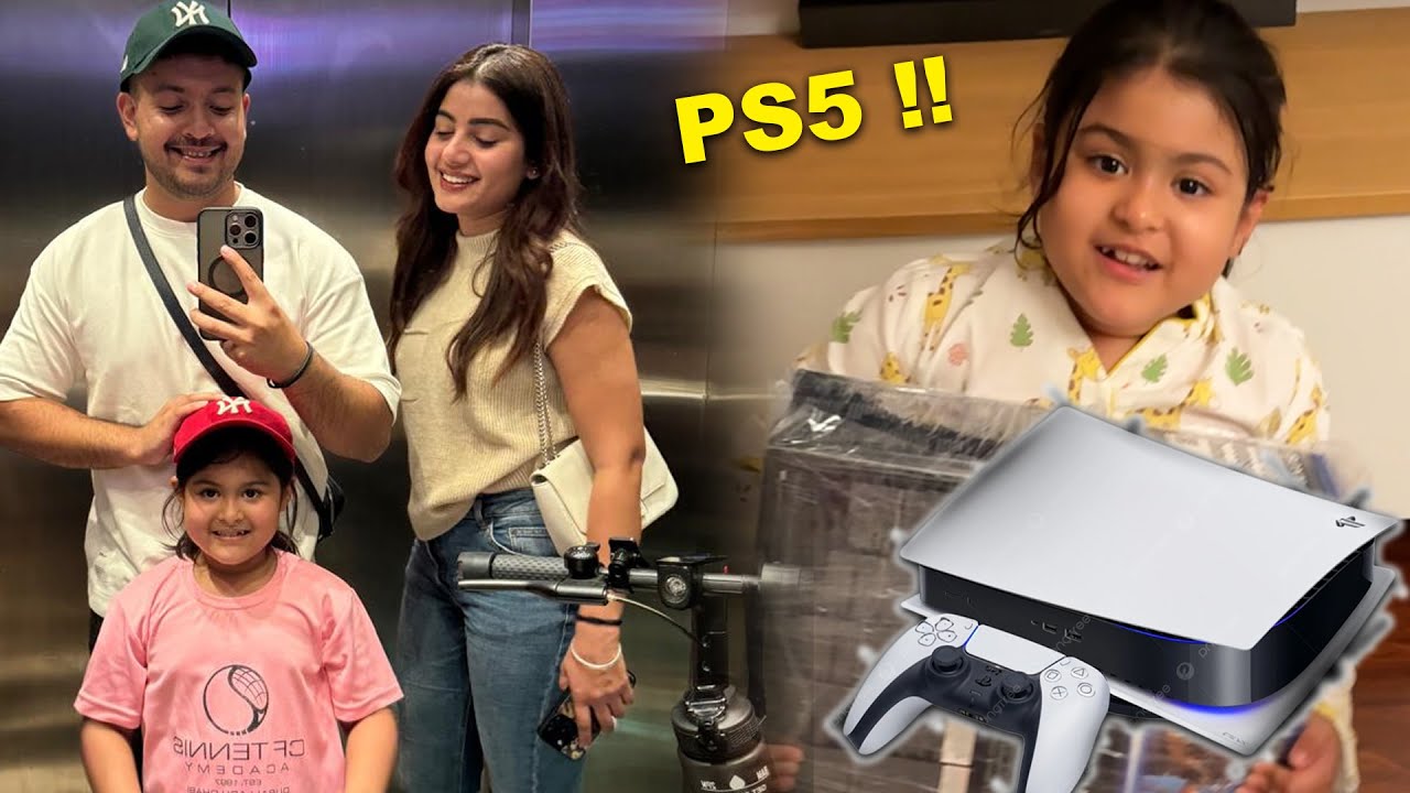 Surprising my Niece with PS5 on her 8th Birthday 🎁🎁