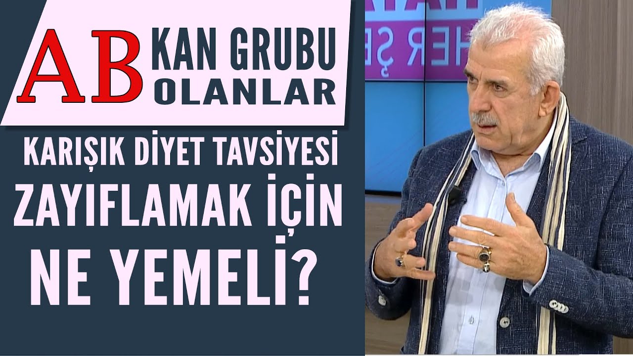 AB Kan Grubu olanlar nasıl zayıflar? AB Kan grupları kilo vermek için neleri yemeli?