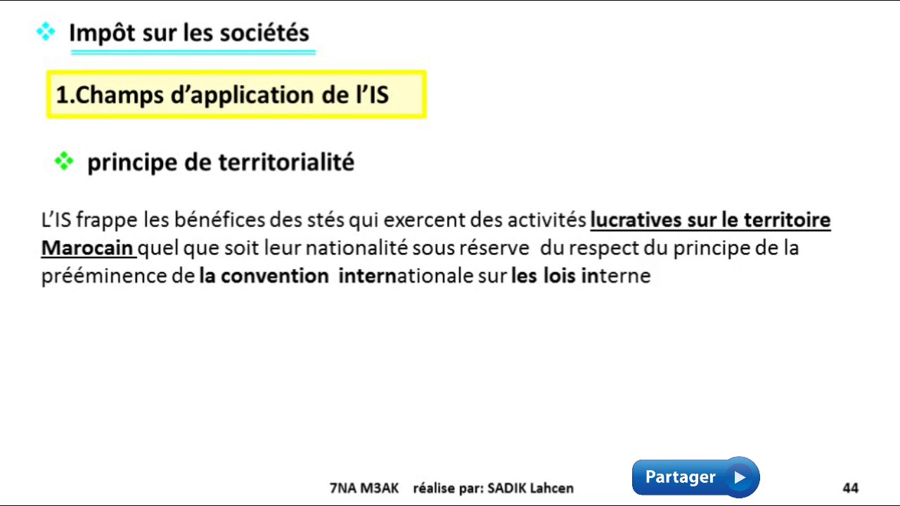 #EP 6 fiscalisé: impôts sur les sociétés| 1/5
