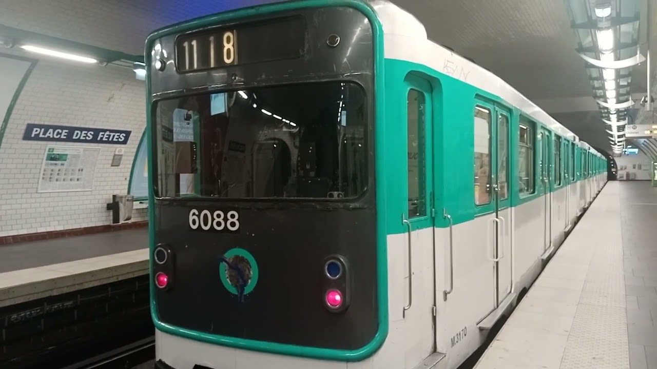 Métro 11 RATP - Dernier mois pour les MP59 avant l'arrivés des nouveaux MP14CC sur la ligne 11 !!