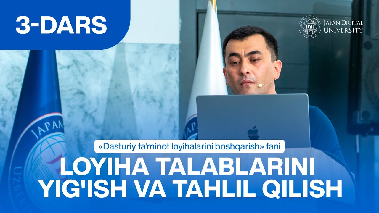 Loyiha talablarini yig'ish va tahlil qilish