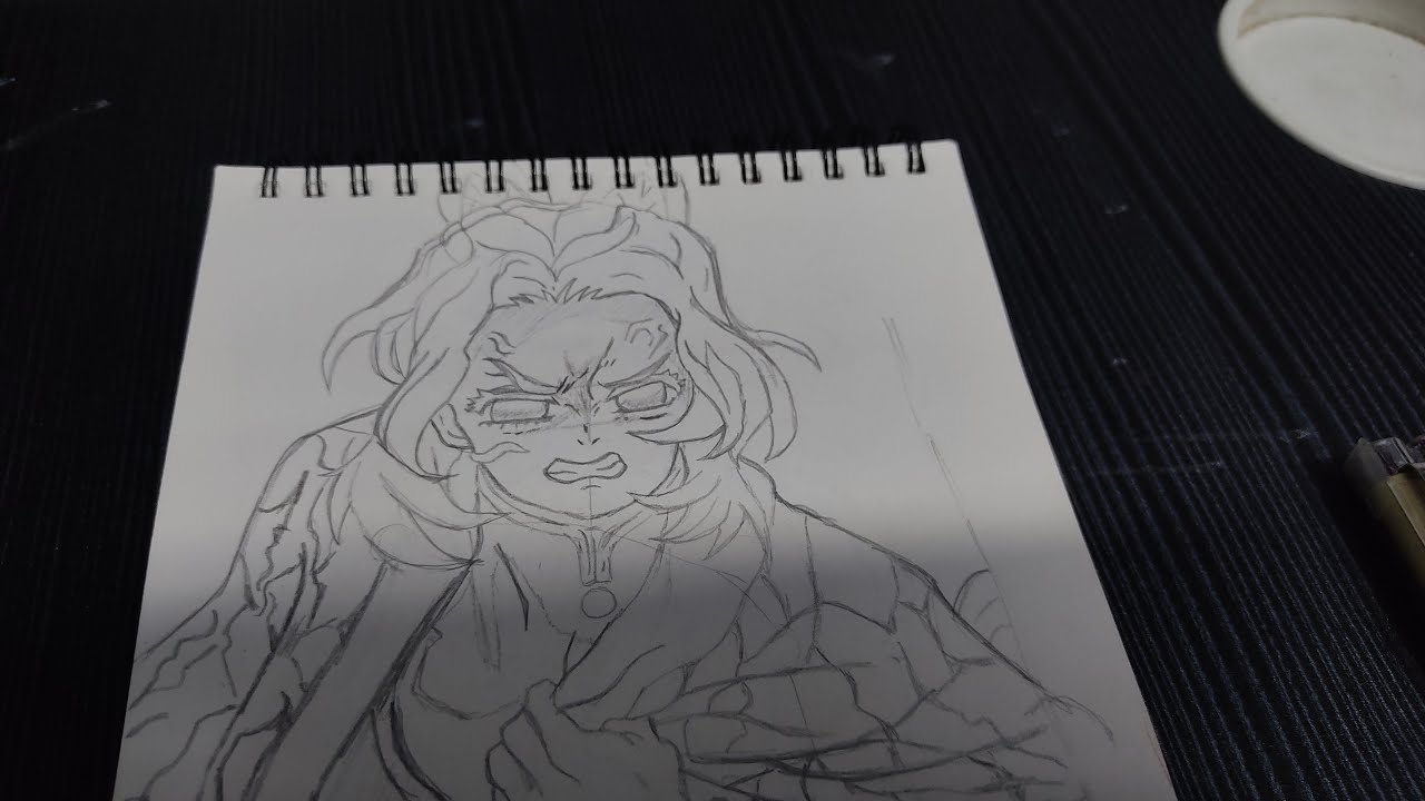 Shinobu Kocho Fan Art Live 🦋🔥 | Drawing in My Style🎨 | Demon Slayer | BeastArt_with_hemu | Beastlive