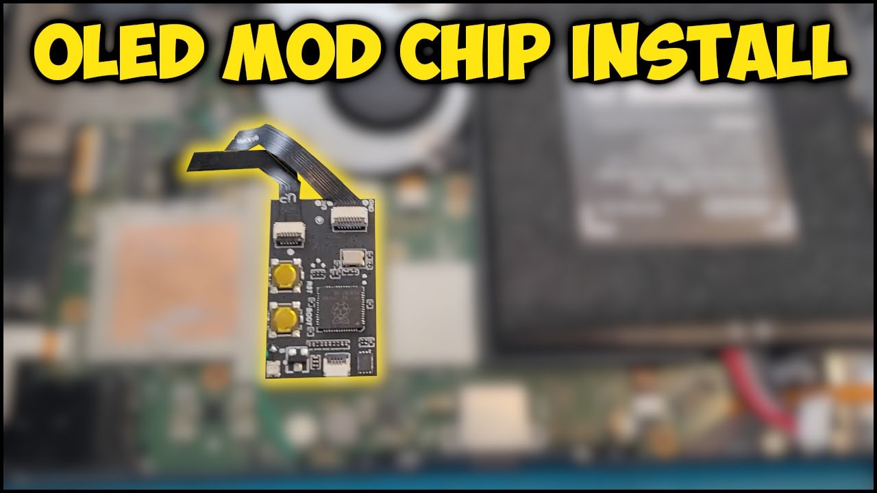 **ОБНОВЛЕНО** Руководство по установке чипа Oled Mod | Использование микроскопа LinkMicro LM210