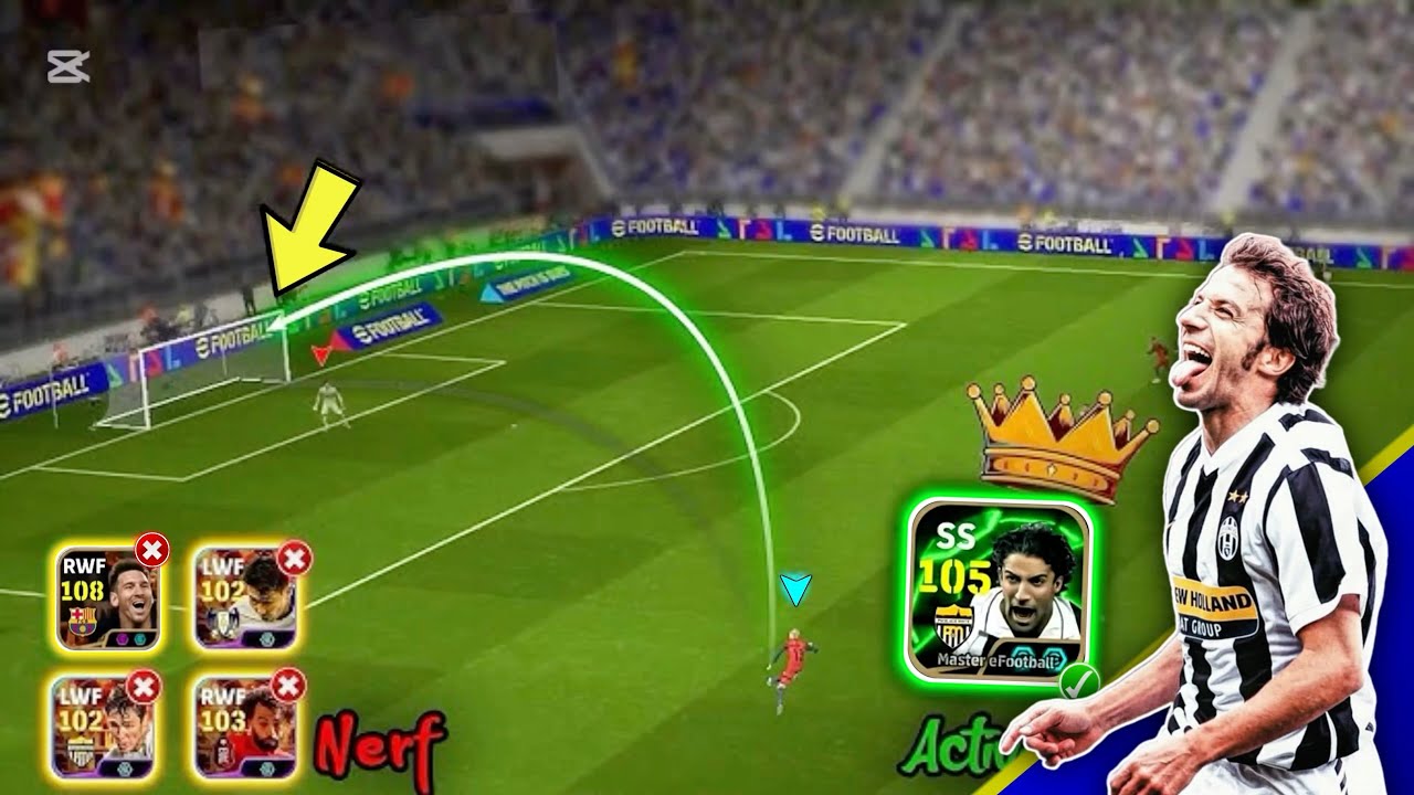 His Blitz Curler is Insane🔥 - Double Booster 105 Rate Del Piero Better Than His Boss of Blitz SON…?