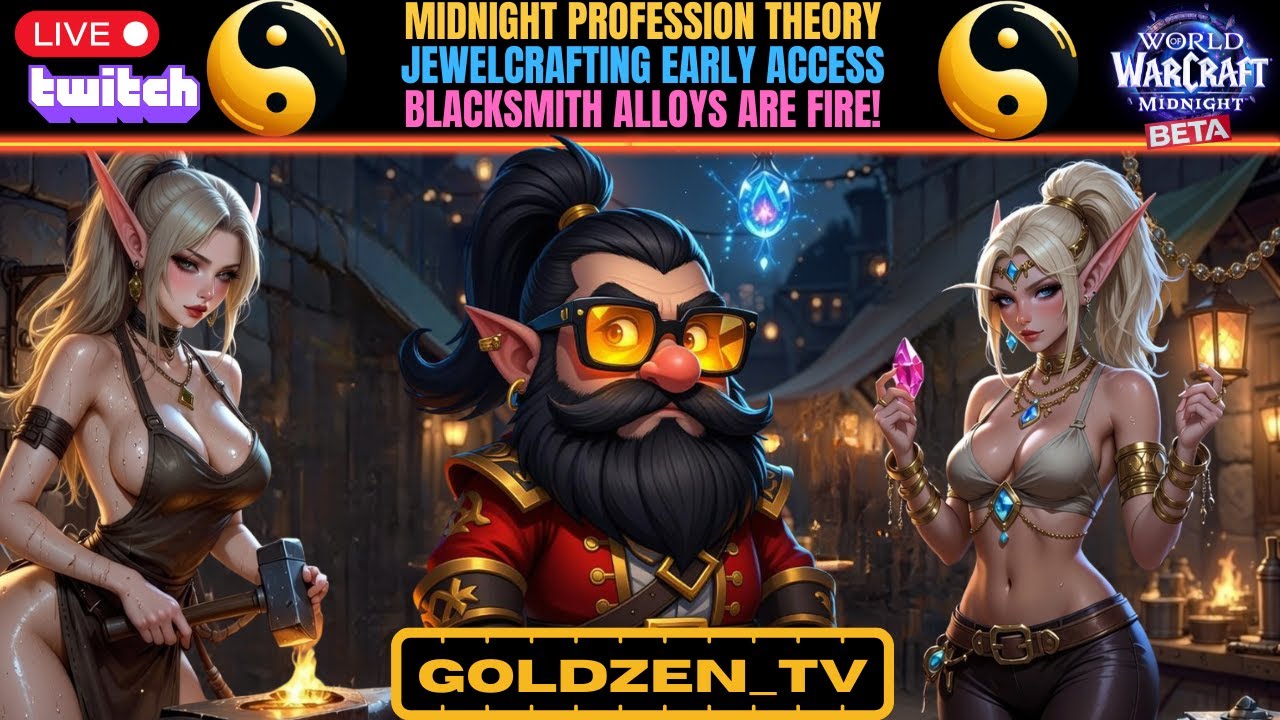 💎🔨 Midnight Professions: Jewelcrafting & Blacksmithing Breakpoints | Gold Prep ⚡🪙