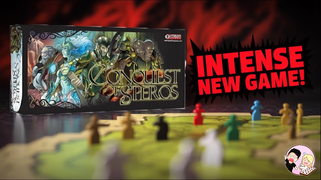 Conquest of Speros Unboxing & Playthrough I Gaming With The Powers