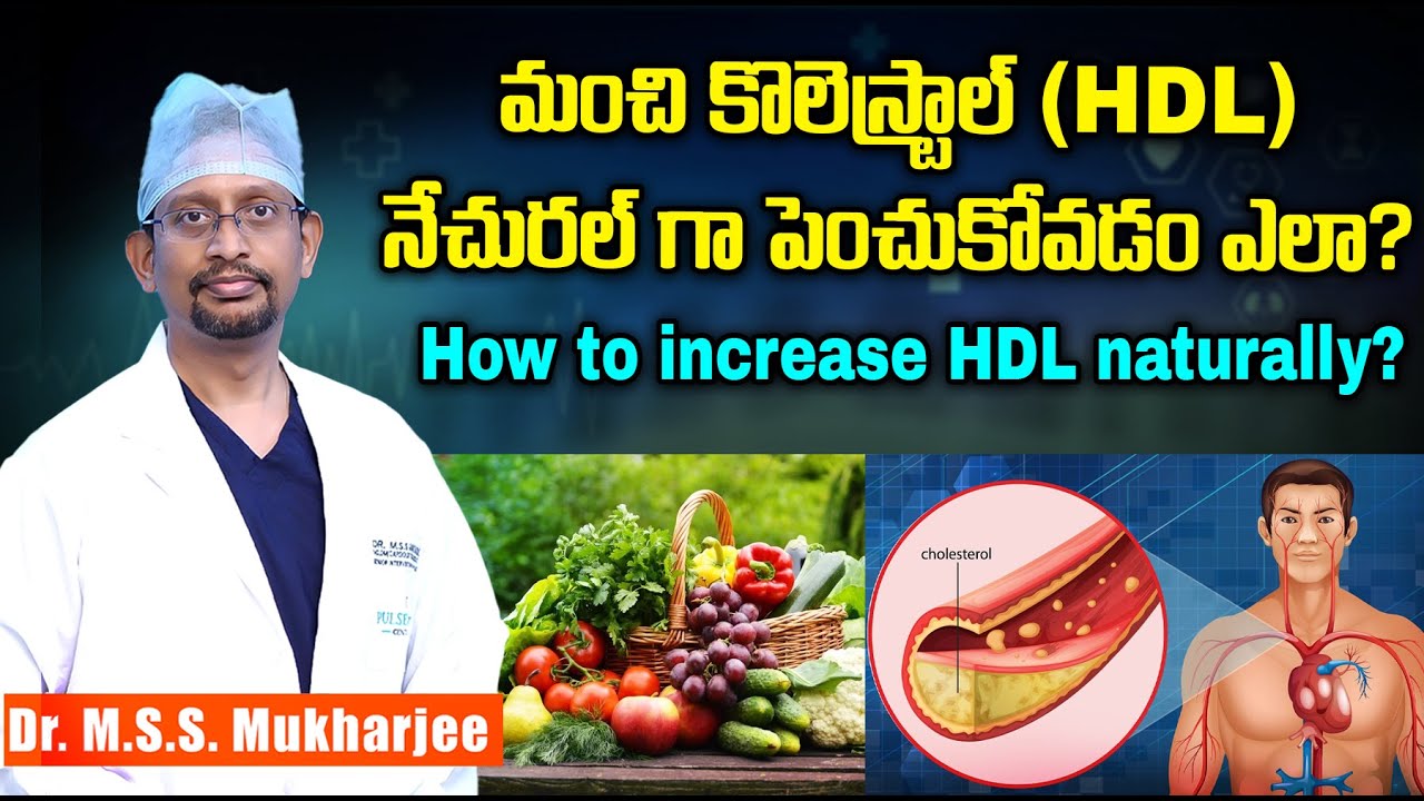 మంచి కొలెస్ట్రాల్ (HDL) నేచురల్ గా పెంచుకోవడం ఎలా? How to increase HDL naturally?